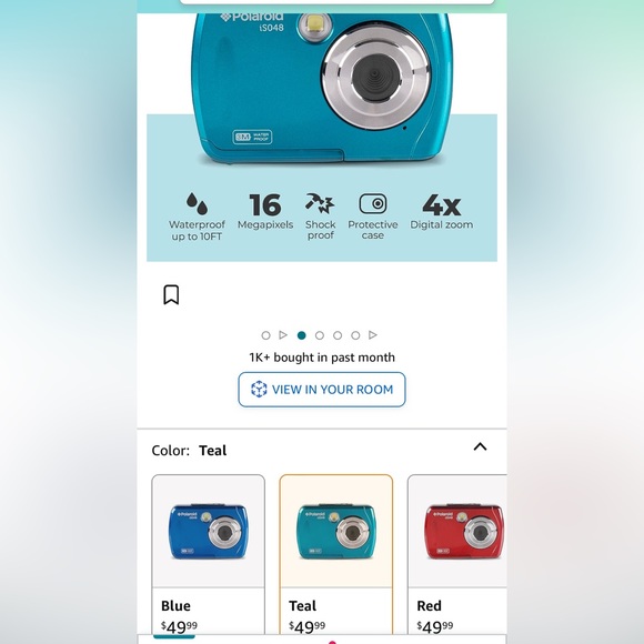Polaroid iS048 digital camera - Picture 6 of 6